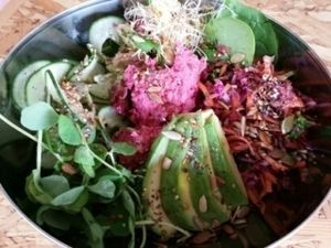 green goddess at Urban Zen in Swansea