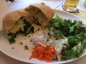 Panzerotti at Zur Pfaffschenke in Kaiserslautern