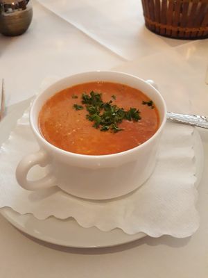 Tomato Cream Soup at Zur Pfaffschenke in Kaiserslautern