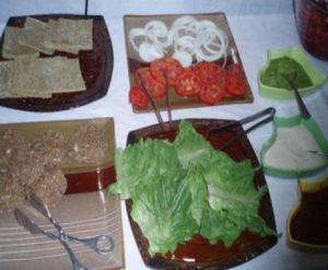 Tree House sandwiches by VeganHeartDoc at The Treehouse For Earth's Children & Deli in Farmington