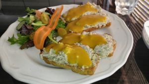 sunflower seed tuna melt at Clovermint Cafe and Market in Dania Beach