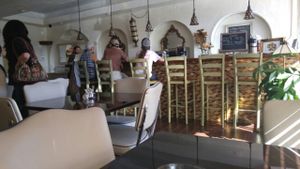 interior at Clovermint Cafe and Market in Dania Beach