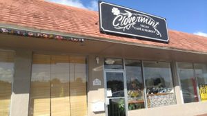 exterior at Clovermint Cafe and Market in Dania Beach