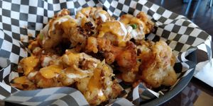 Buffalo cauliflower at Clovermint Cafe and Market in Dania Beach