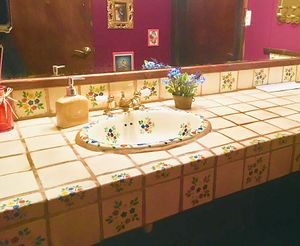 Girls’ room at Clovermint Cafe and Market in Dania Beach