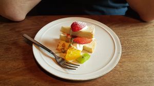 Lunch set dessert at Olmo Coppia in Aso