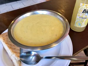 soup at Vegs in Halle