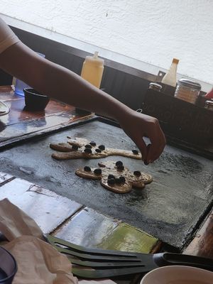 Kids pancakes at Backwater in Melbourne