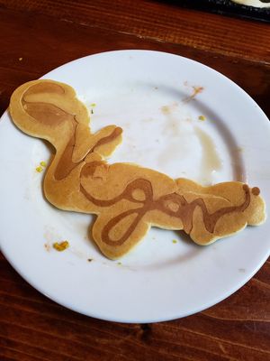 Make your own pancakes at Backwater in Melbourne