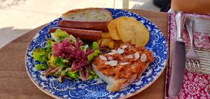 Combinat chorizo at Vegans N' Roses in Castelldefels