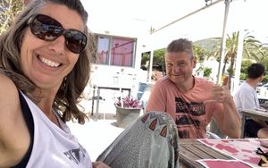 We love it here! 🥰  at Vegans N' Roses in Castelldefels