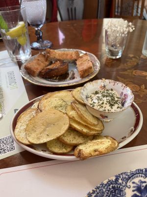 Patatas bravas con alioli  at Vegans N' Roses in Castelldefels