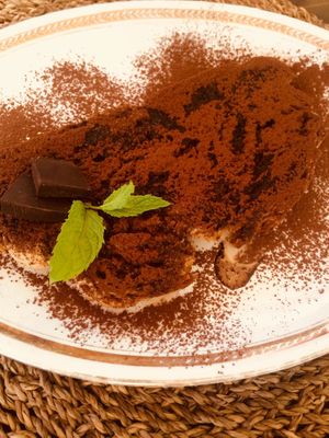 Chocolate tostada  at Vegans N' Roses in Castelldefels