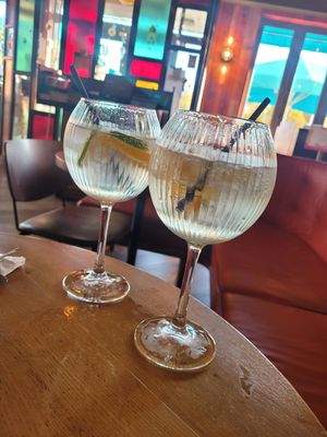 Mexican Gin and Tonics at Las Iguanas in Ellesmere Port