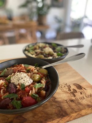 Mediterranean Pasta!   at The Beet Retreat in Cooroibah