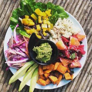 Creative and Imaginative plant based menu that always pops with incredible flavour at Pachamama in Sihanoukville