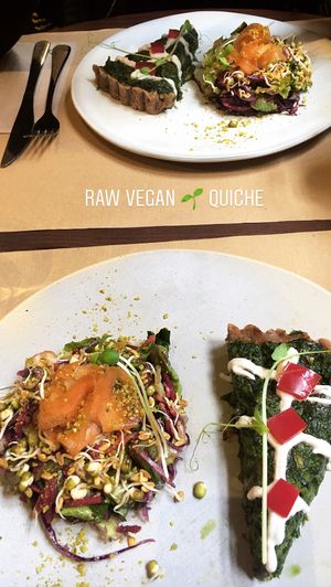Quiche  at Petit Brot - Cold Press Raw Eco in Barcelona