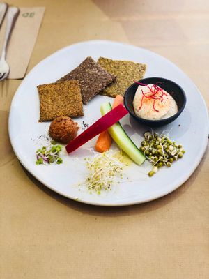 Pate at Petit Brot - Cold Press Raw Eco in Barcelona