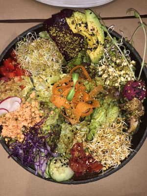 Ensalada del Sol at Petit Brot - Cold Press Raw Eco in Barcelona