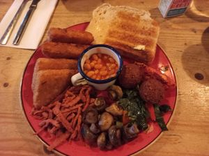 Vegan breakfast at Lounges - Pato Lounge in Orpington