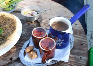 Turkish Coffee for 2 at Shams El Balad Cafe in Amman
