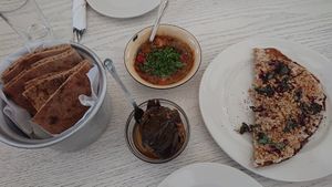 Vorspeisen at Shams El Balad Cafe in Amman