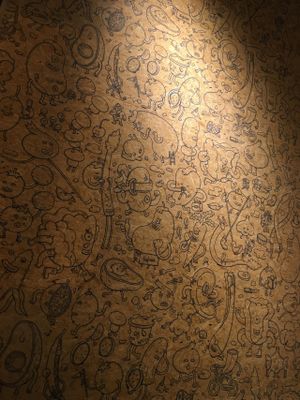 Wall decoration- veggies at Beefsteak - Dupont in Washington