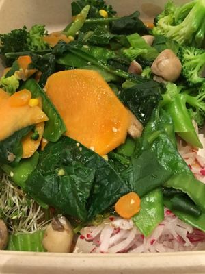 Steamed veggie bowl at Beefsteak - Dupont in Washington