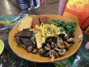 Vegan Big Breakie at Alice Rebel's in Chelsea