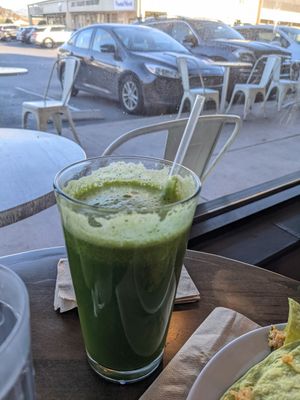 Swamp juice at Cafe del Soul in Mill Valley