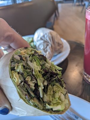 Wrap at Cafe del Soul in Mill Valley