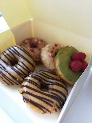 Vegan dunnuts at Kaf in Copenhagen