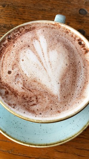 Hot chocolate  at Kaf in Copenhagen