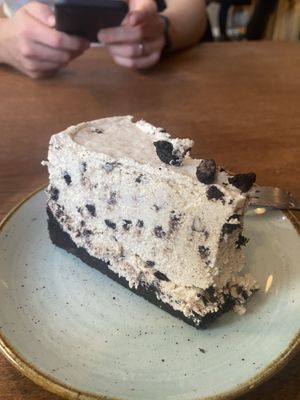 Oreo cheesecake  at Kaf in Copenhagen