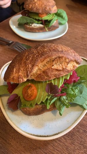 Sandwich at Kaf in Copenhagen