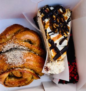 Vegan treats at Kaf in Copenhagen