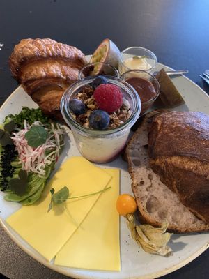 Deluxe brunch 🥰  at Kaf in Copenhagen