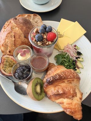 Deluxe brunch  at Kaf in Copenhagen