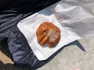 Cardamom bun at Kaf in Copenhagen