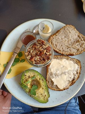 Brunch komplet at Kaf in Copenhagen