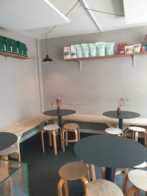 Inside at Kaf in Copenhagen