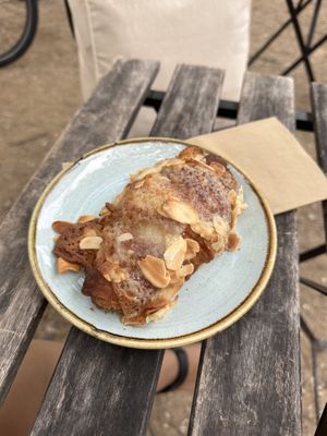 Almond croissant   at Kaf in Copenhagen