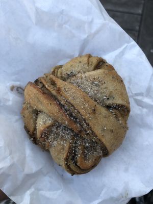 Cardamom bun   at Kaf in Copenhagen