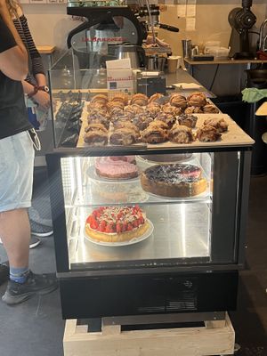 Pastries! And cakes!  at Kaf in Copenhagen
