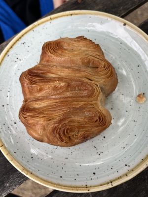 ‘Wave’ croissant   at Kaf in Copenhagen