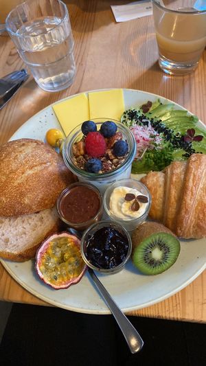 Brunch, yummy at Kaf in Copenhagen