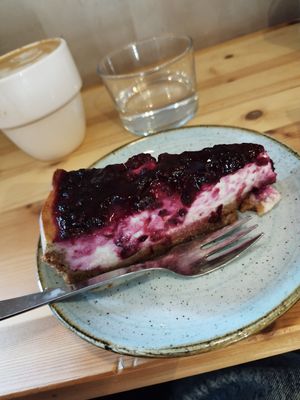 New york cheesecake at Kaf in Copenhagen