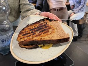 Toasted sandwich   at Kaf in Copenhagen