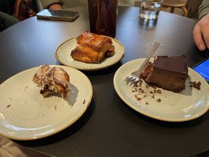 Pastries  at Kaf in Copenhagen