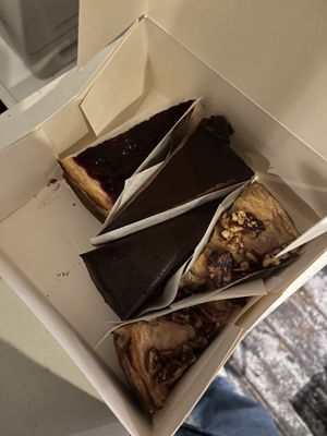 New York, chocolate cheesecake, pecann #Veganuary at Kaf in Copenhagen